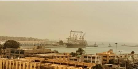 البحر الأحمر: إغلاق ميناء نويبع البحرى بسبب العاصفة الترابية