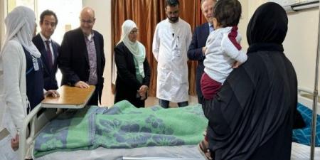 الصحة العالميةوالمملكة المتحدة تتعاونان لدعم المرضى الفلسطينيين في مصر