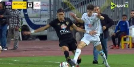 75 دقيقة. . تعادل سلبى بين الزمالك والمصرى ودخول سيف الجزيرى بديلا لناصر منسي
