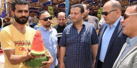 منفذ 24 أكتوبر باكورة أسواق اليوم الواحد بالإسماعيلية..صور