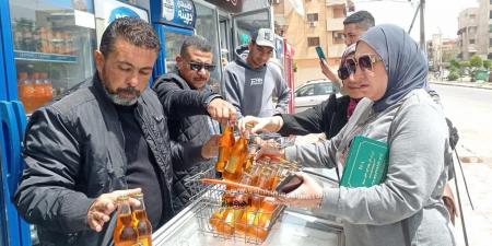 استمرار الحملات الرقابية للتأكد من جودةالمنتجات الغذائية ببورفؤاد