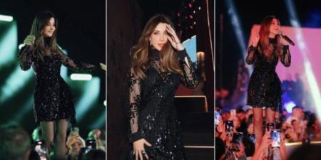بالصور.. نانسي عجرم تتألق في حفل خاص بالقاهرة وتواصل تصدّرها للمشهد الغنائي