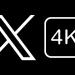 إكس تدعم رفع مقاطع الفيديو بدقة قدرها 4K للمشتركين