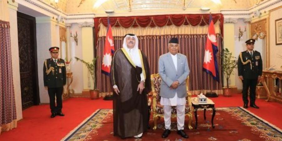 سفير دولة الكويت لدى الهند يقدم أوراق اعتماده سفيرا غير مقيم لدى نيبال