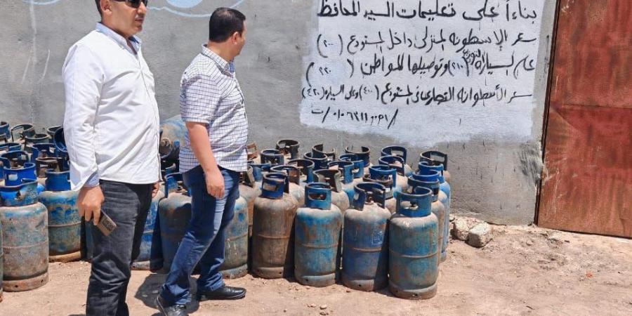 الإسماعيلية تنجح في توفير أسطوانات الغاز للمواطنين