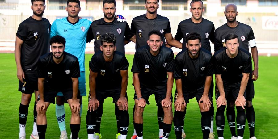 الزمالك يرتدي الزي الأسود في مواجهة المصري بالدوري