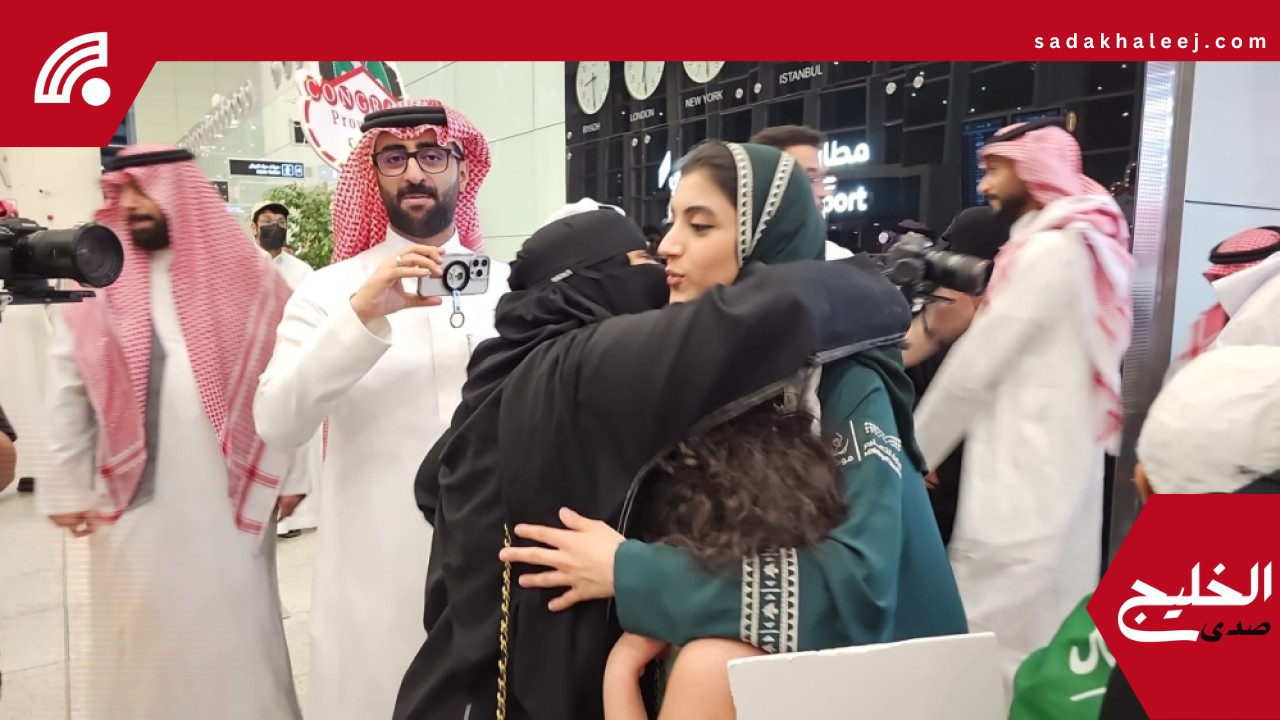 شاهد.. أول صور لوصول أبطال المملكة الفائزين في آيسف 2025