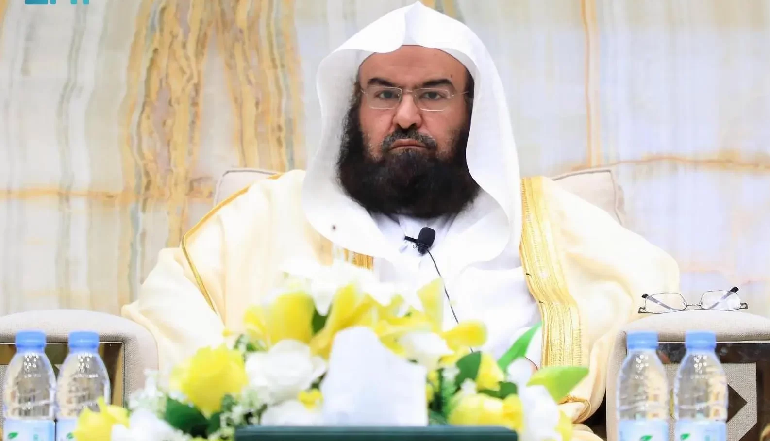 السديس يوصي ضيوف الرحمن بالإكثار مِنَ التَّهلِيلِ وَالتَّكبِيرِ وتعظيم حرمة شهر ذي الحجة