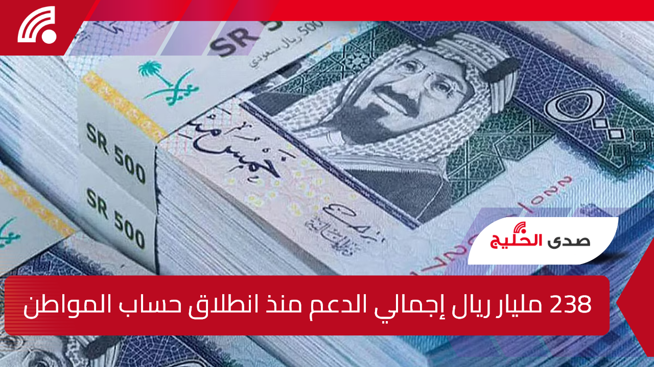 238 مليار ريال إجمالي الدعم منذ انطلاق حساب المواطن.. وتأكيد على الأثر الرجعي