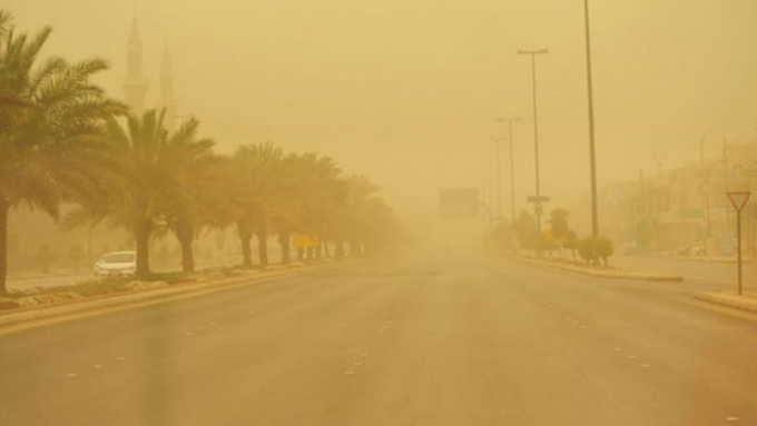 توقعات الطقس اليوم: رياح وغبار على 6 مناطق