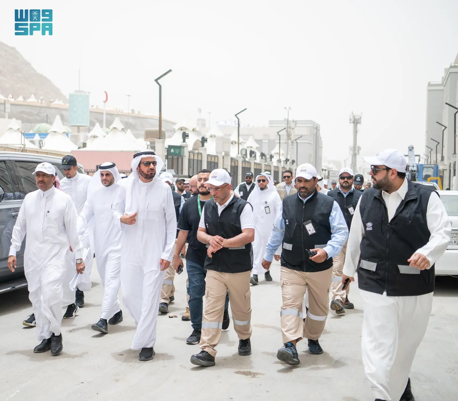 الربيعة يتفقد جاهزية المشاعر المقدسة لاستقبال ضيوف الرحمن