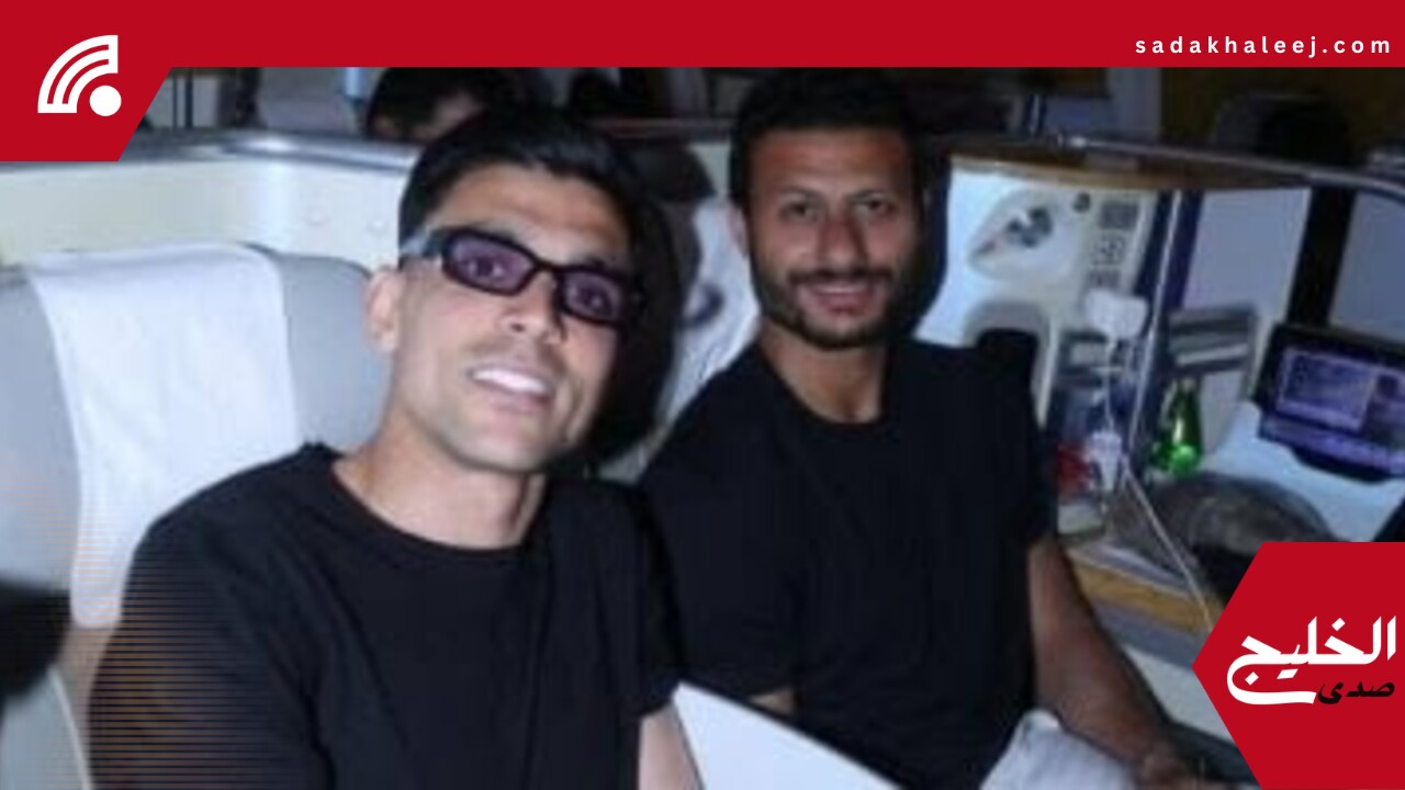 شاهد ماذا يفعل نجوم الأهلى بين السما والأرض قبل هبوط الطائرة فى ميامى ؟ – صدى الخليج