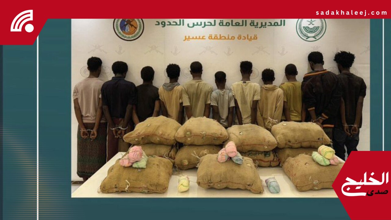 القبض على 11 مخالفًا لتهريبهم 220 كيلو قات في عسير