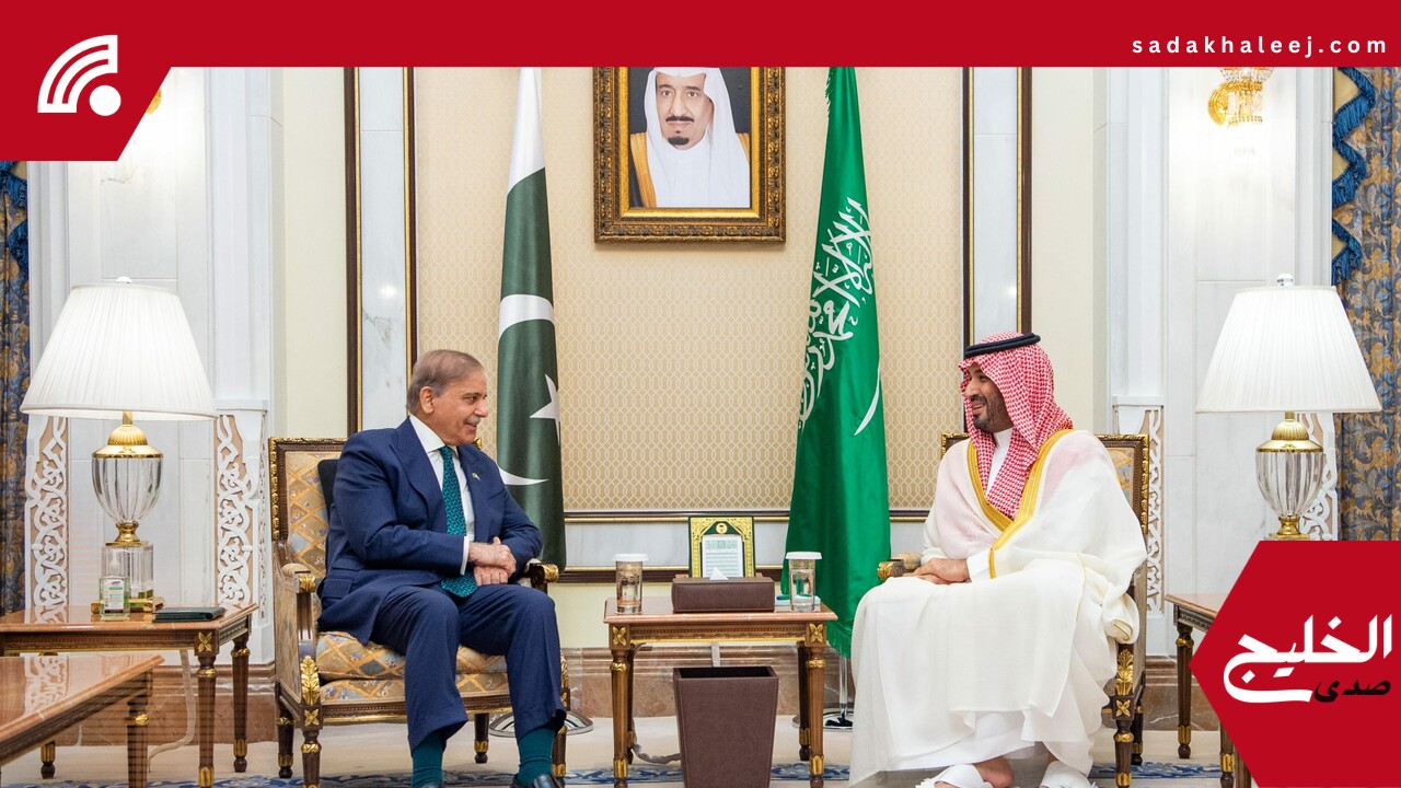ولي العهد يستقبل رئيس الوزراء الباكستاني