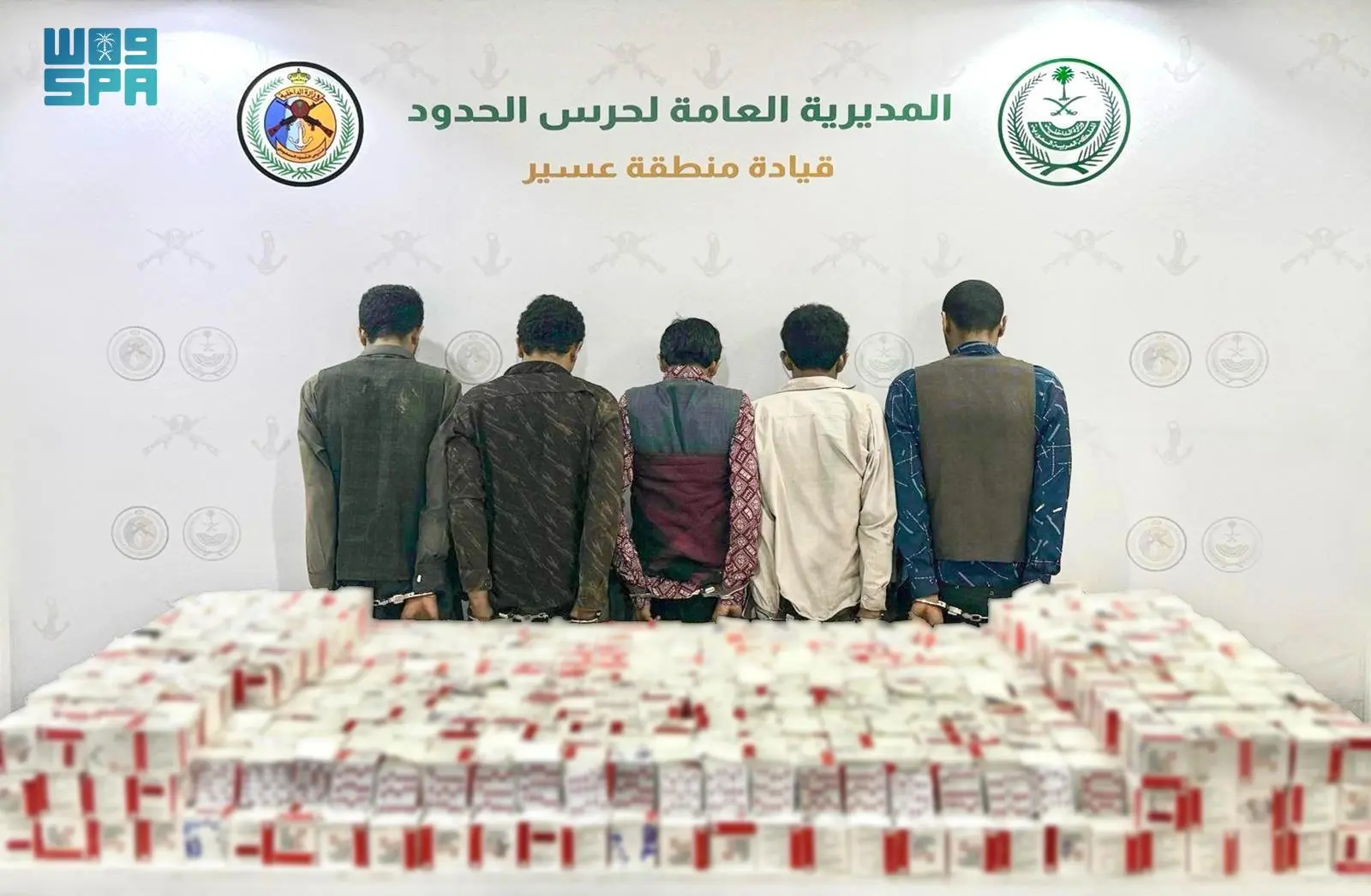 ضربة أمنية قوية.. إحباط تهريب أكثر من 4 ملايين قرص مخدر و4 أطنان حشيش و180 طنًا من القات