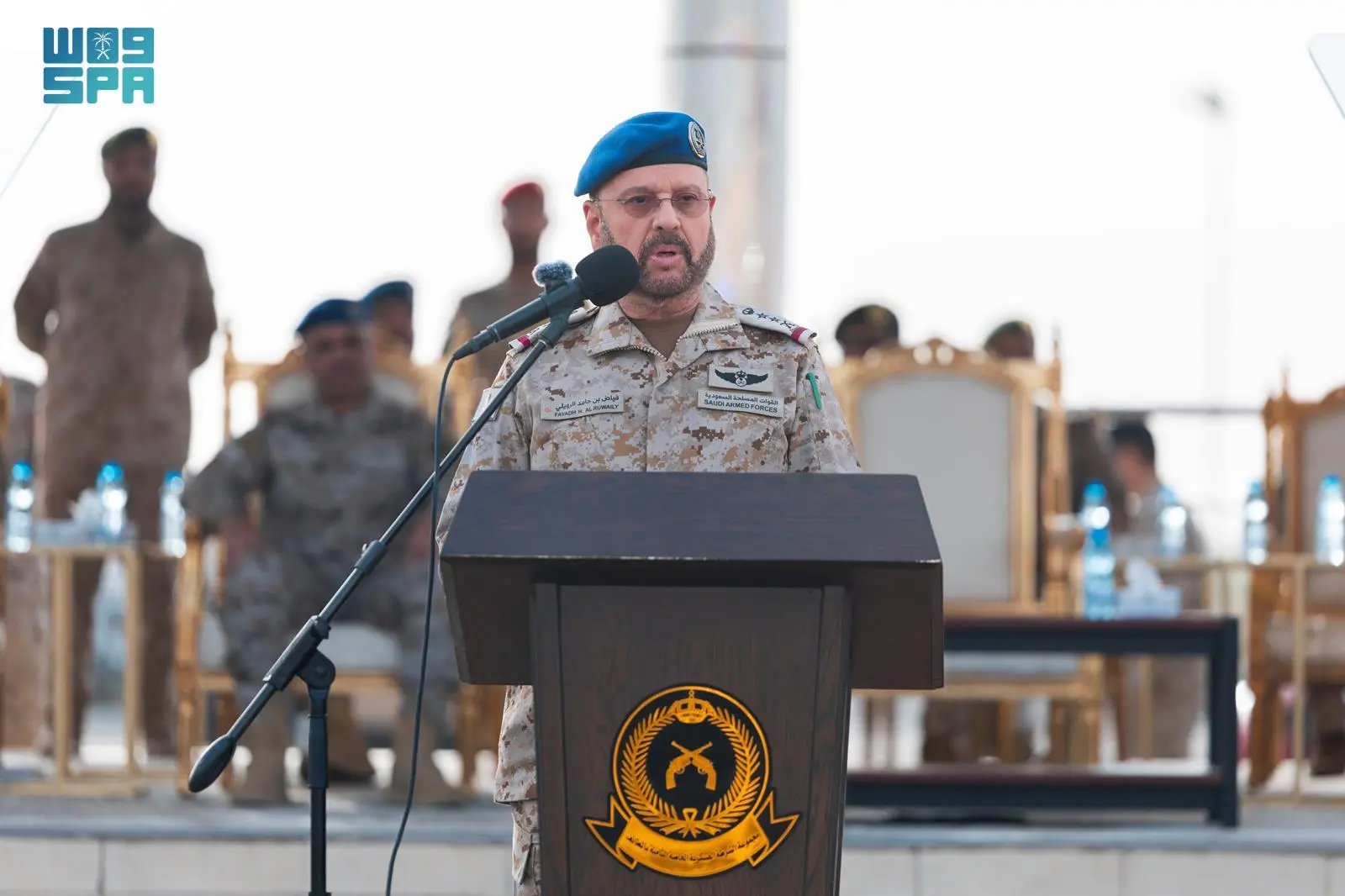 الفريق الرويلي يقف ميدانيًا على جاهزية وحدات القوات المشاركة في مهمة الحج
