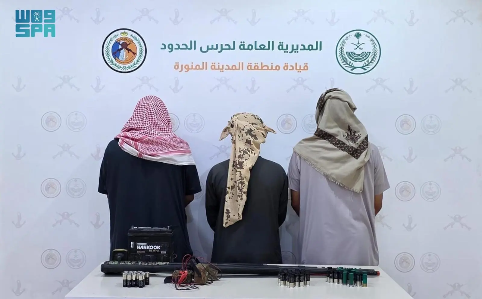 بحوزتهم ذخيرة حية.. ضبط 3 مخالفين للصيد بدون ترخيص في المدينة المنورة
